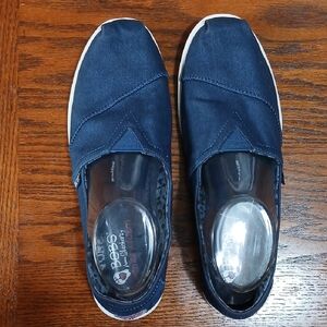 Bobs' Navy Blue Slip-On Loafers